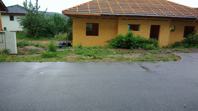 Laťování střechy a stěny z OSB desek