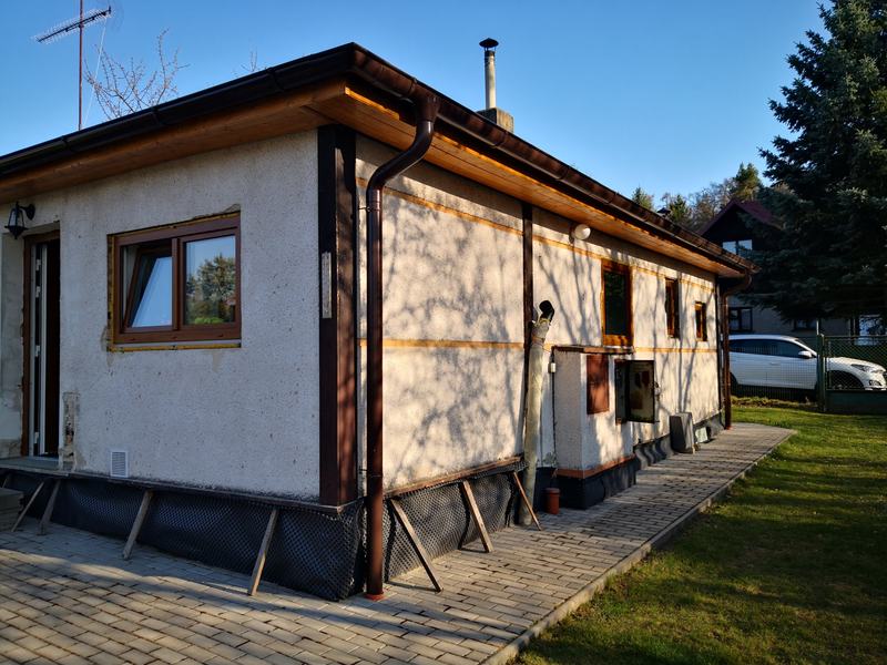 Nové podbití přesahů a okapy